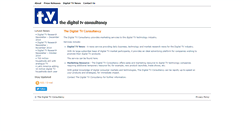 Desktop Screenshot of dtvconsultancy.com